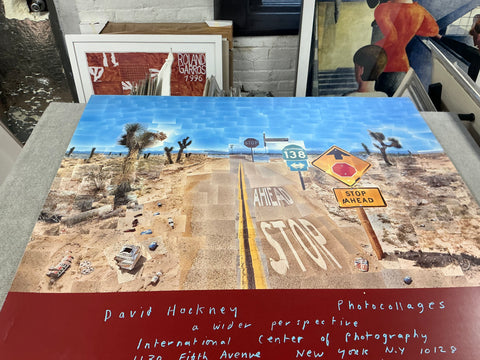 DAVID HOCKNEY Pearblossom Highway, 1986