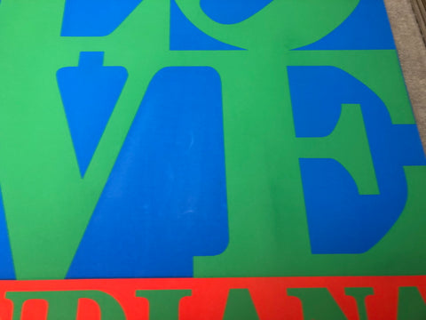ROBERT INDIANA LOVE-Stable, 1971