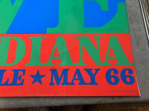 ROBERT INDIANA LOVE-Stable, 1971