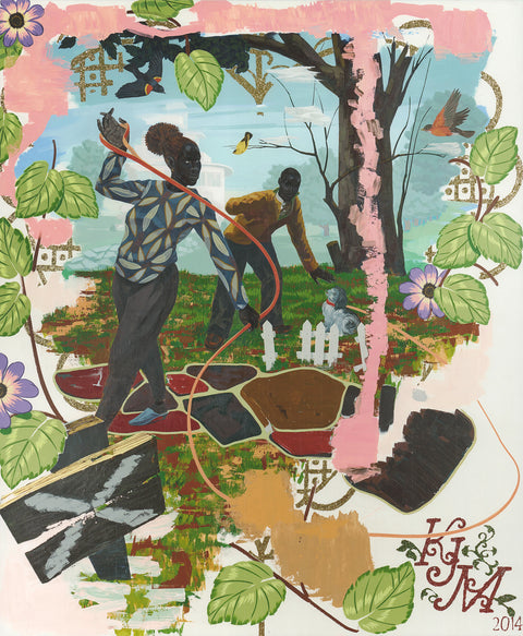 KERRY JAMES MARSHALL Vignettes: Vignette #15, 2025