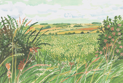DAVID HOCKNEY Midsummer: East Yorkshire, 2020