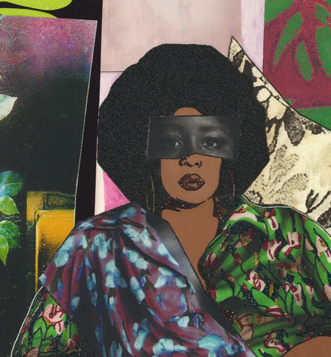 MICKALENE THOMAS Afro Goddess Looking, 2025 - Signed