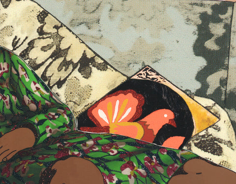 MICKALENE THOMAS Afro Goddess Looking, 2025 - Signed