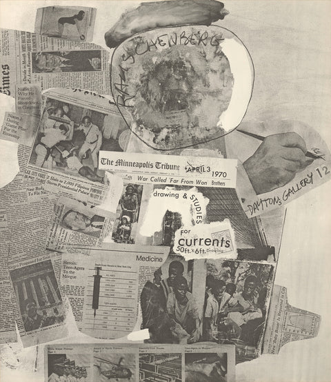ROBERT RAUSCHENBERG Drawing and Studies for Recent, 1970