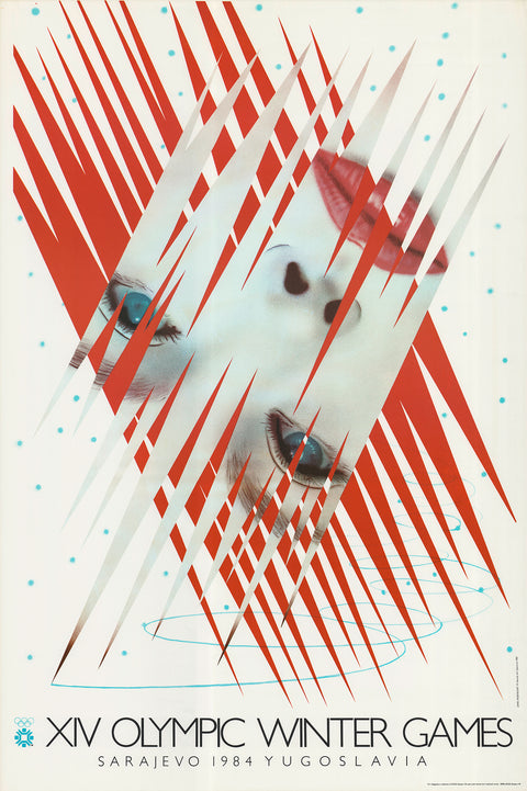 JAMES ROSENQUIST XIV Olympic Winter Games, 1984