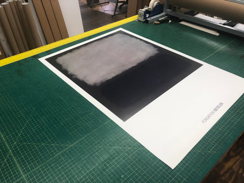 MARK ROTHKO Blue & Gray, 2015