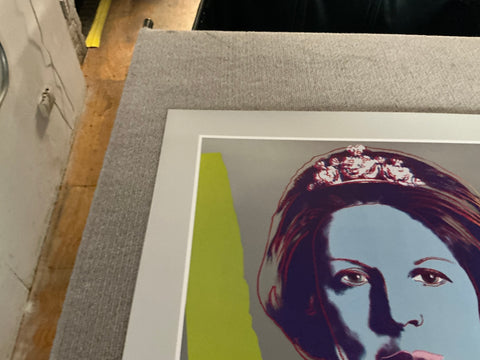 ANDY WARHOL Queen Beatrix of the Netherlands, from Reigning Queens, 1986