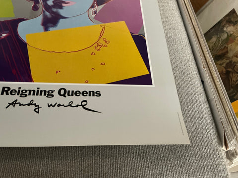 ANDY WARHOL Queen Beatrix of the Netherlands, from Reigning Queens, 1986
