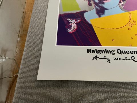 ANDY WARHOL Queen Beatrix of the Netherlands, from Reigning Queens, 1986