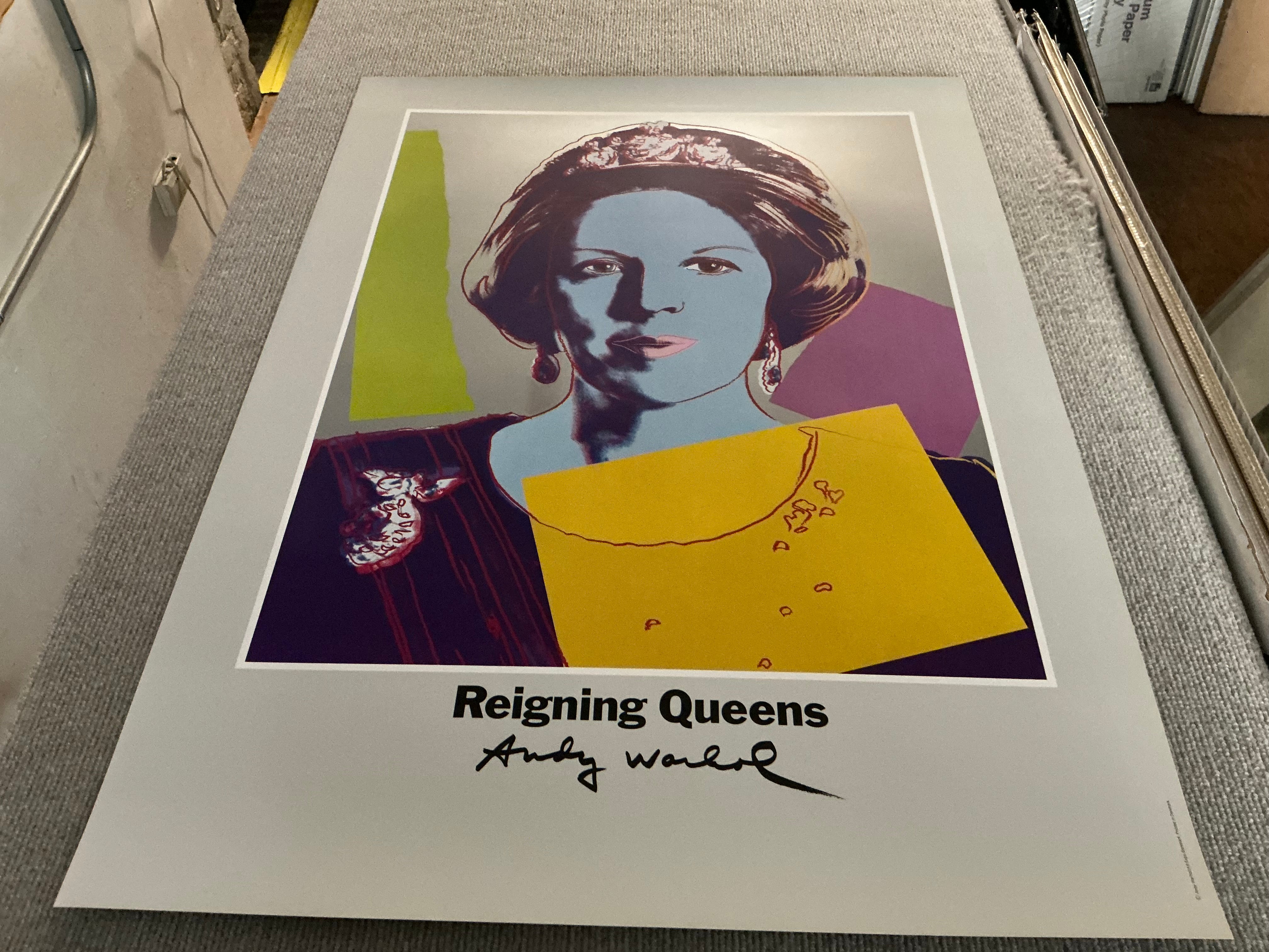 ANDY WARHOL Queen Beatrix of the Netherlands, from Reigning Queens