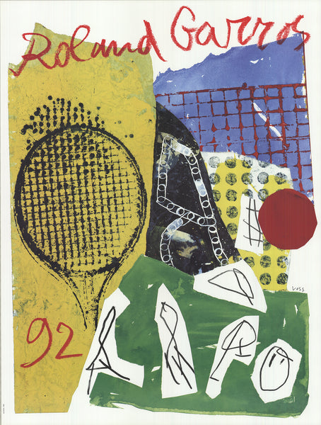 JAN VOSS Roland Garros French Open, 1992 – ArtWise