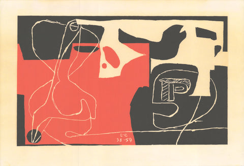 LE CORBUSIER Les dés sont jetés, 1980