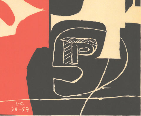 LE CORBUSIER Les dés sont jetés, 1980