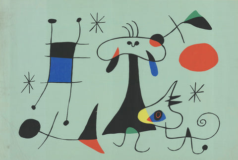 JOAN MIRO The Sun (El Sol), 1949
