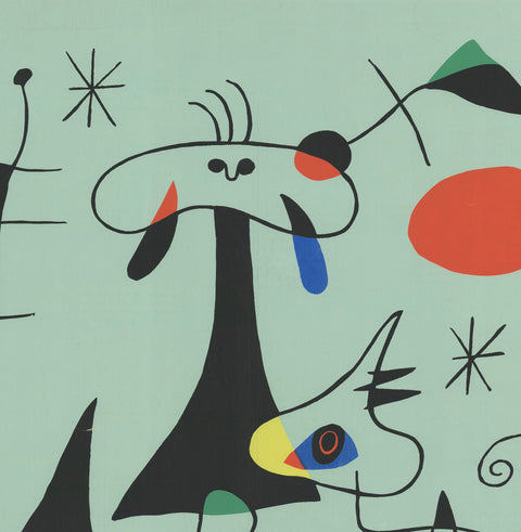 JOAN MIRO The Sun (El Sol), 1949
