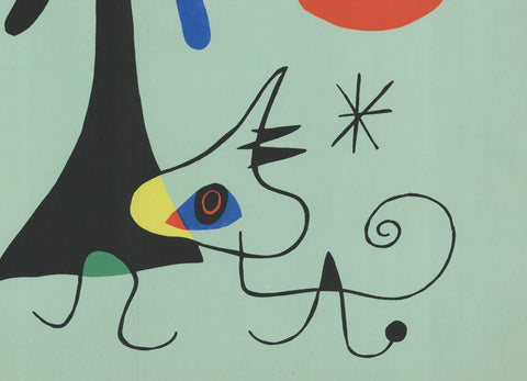 JOAN MIRO The Sun (El Sol), 1949