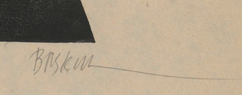 LEONARD BASKIN The Tormented One, 1953 - Signed