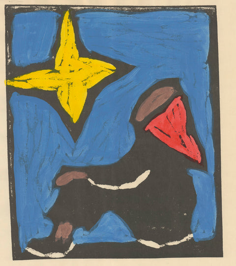 PETER SCHUMANN Woman with Star, 1970