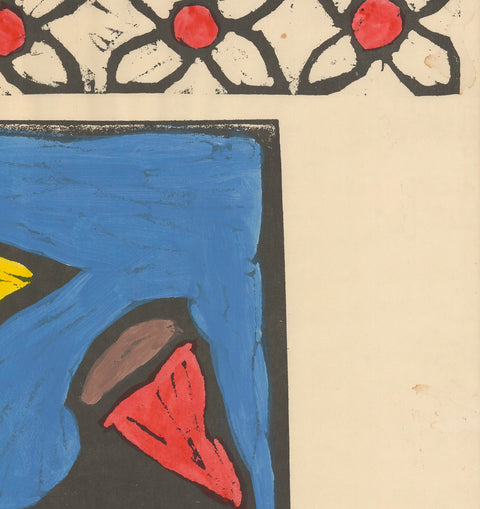 PETER SCHUMANN Woman with Star, 1970