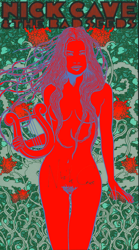 CHUCK SPERRY Nick Cave & The Bad Seeds, 2014 - Signed