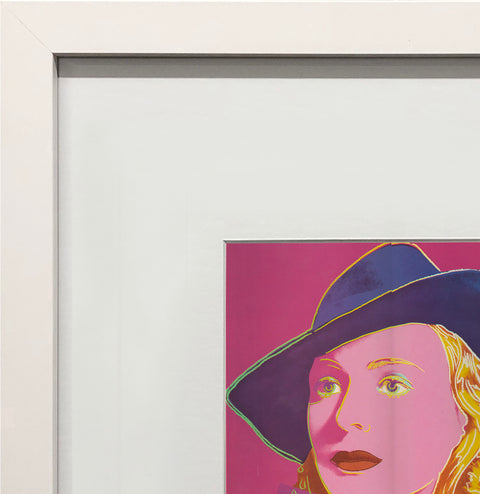 ANDY WARHOL Portrait of Ingrid Bergman with Hat, 1983