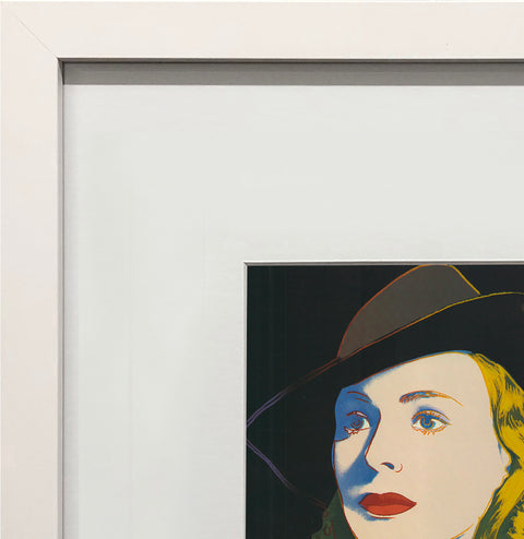 ANDY WARHOL Portrait of Ingrid Bergman with Hat, 1983