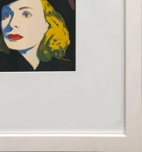 ANDY WARHOL Portrait of Ingrid Bergman with Hat, 1983