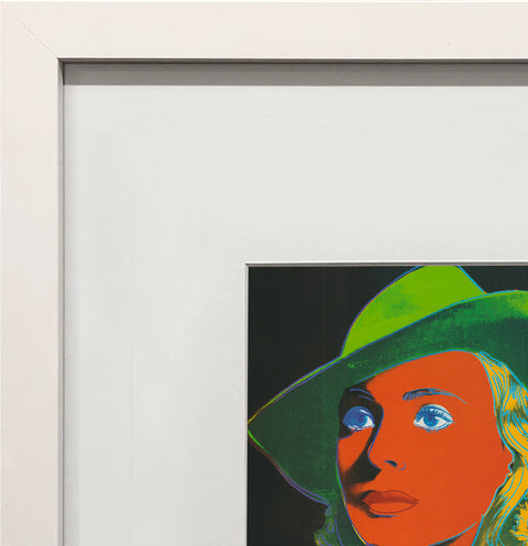 ANDY WARHOL Portrait of Ingrid Bergman with Hat, 1983