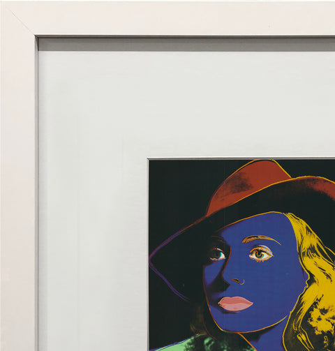 ANDY WARHOL Portrait of Ingrid Bergman with Hat, 1983