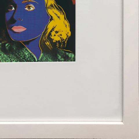 ANDY WARHOL Portrait of Ingrid Bergman with Hat, 1983