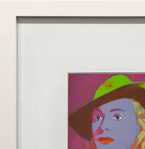 ANDY WARHOL Portrait of Ingrid Bergman with Hat, 1983