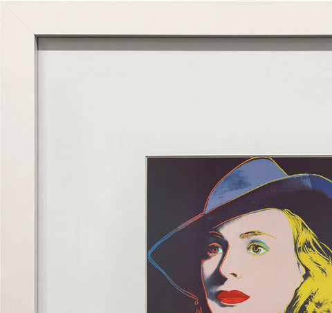 ANDY WARHOL Portrait of Ingrid Bergman with Hat, 1983