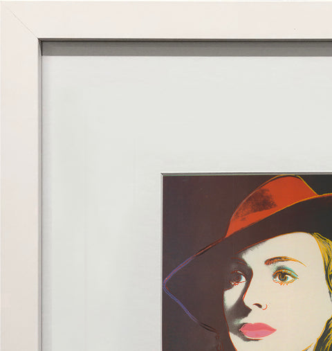 ANDY WARHOL Portrait of Ingrid Bergman with Hat, 1983