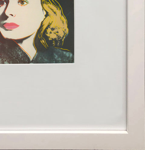 ANDY WARHOL Portrait of Ingrid Bergman with Hat, 1983