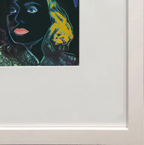 ANDY WARHOL Portrait of Ingrid Bergman with Hat, 1983