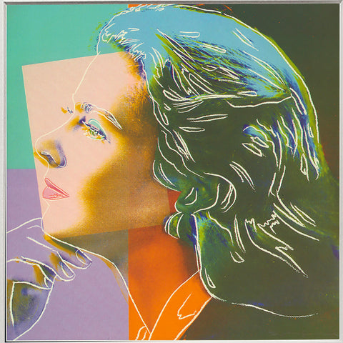 ANDY WARHOL Portrait of Ingrid Bergman, 1983