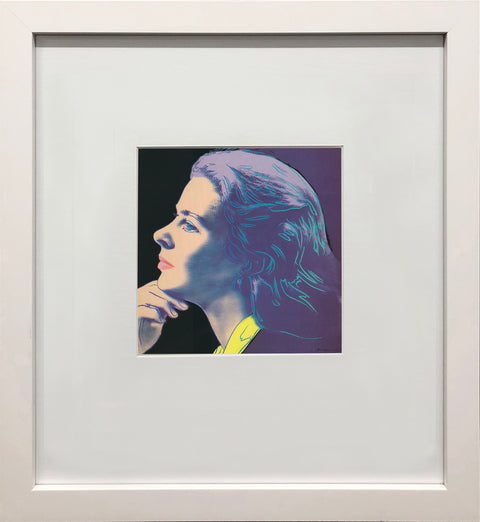ANDY WARHOL Portrait of Ingrid Bergman, 1983