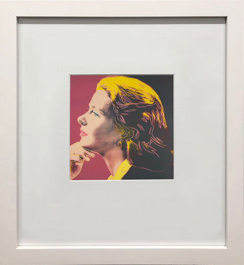 ANDY WARHOL Portrait of Ingrid Bergman, 1983