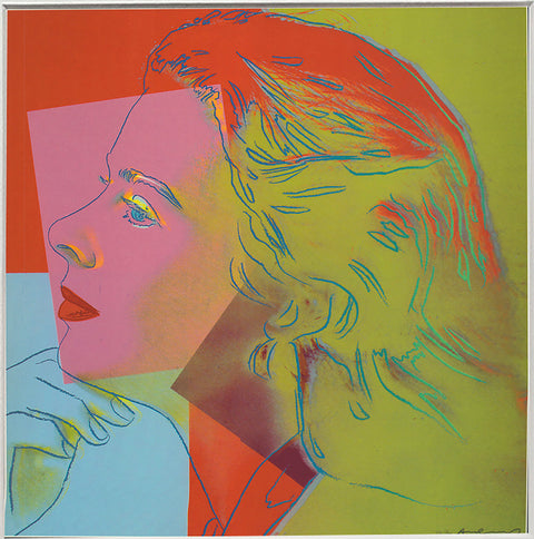 ANDY WARHOL Portrait of Ingrid Bergman, 1983