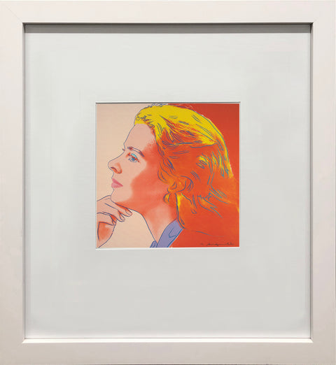 ANDY WARHOL Portrait of Ingrid Bergman, 1983