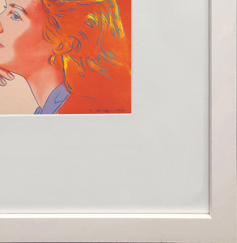ANDY WARHOL Portrait of Ingrid Bergman, 1983