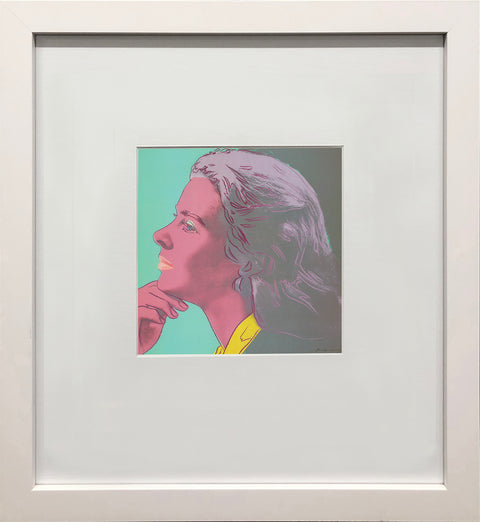 ANDY WARHOL Portrait of Ingrid Bergman, 1983