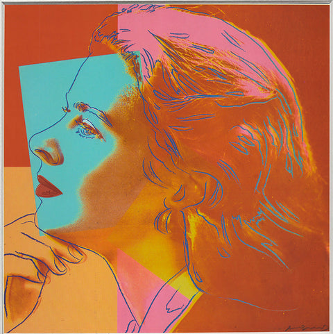 ANDY WARHOL Portrait of Ingrid Bergman, 1983