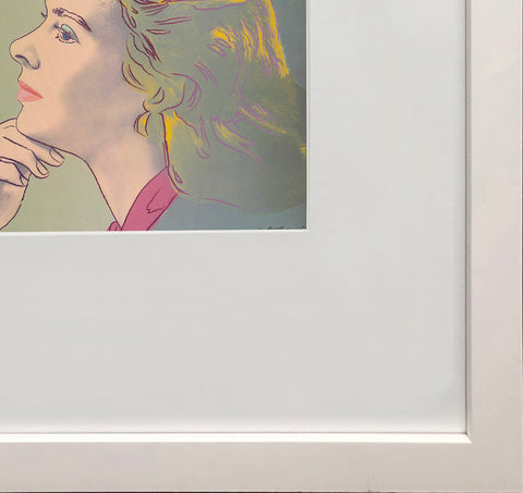 ANDY WARHOL Portrait of Ingrid Bergman, 1983