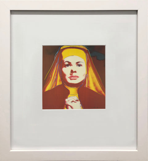 ANDY WARHOL Portrait of Ingrid Bergman the Nun, 1983