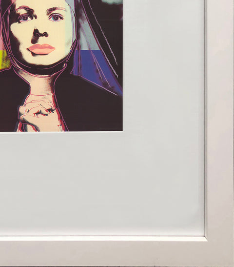 ANDY WARHOL Portrait of Ingrid Bergman the Nun, 1983