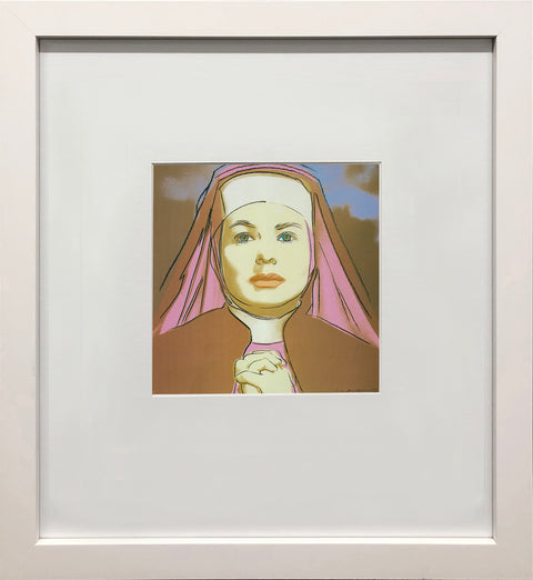 ANDY WARHOL Portrait of Ingrid Bergman the Nun, 1983