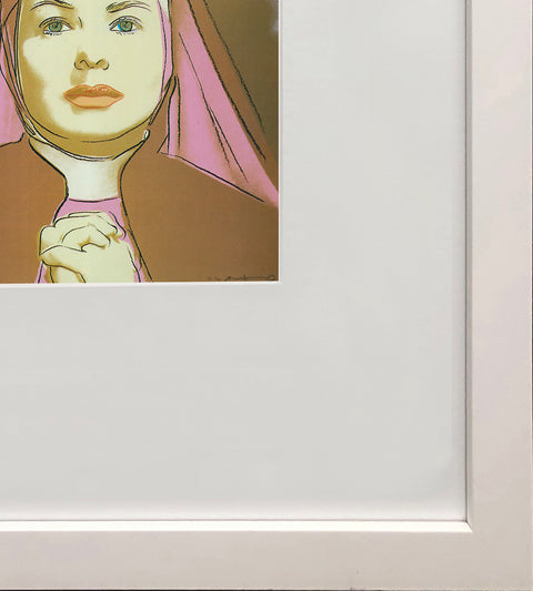 ANDY WARHOL Portrait of Ingrid Bergman the Nun, 1983