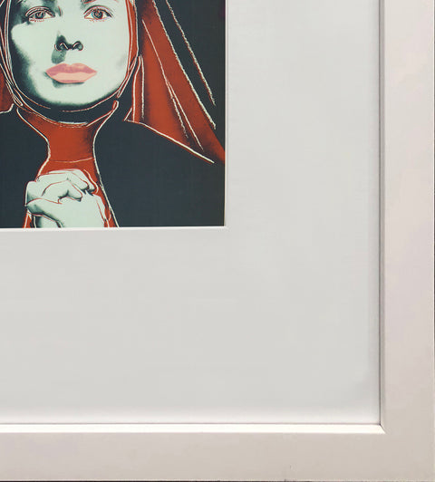 ANDY WARHOL Portrait of Ingrid Bergman the Nun, 1983