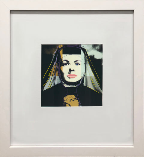 ANDY WARHOL Portrait of Ingrid Bergman the Nun, 1983